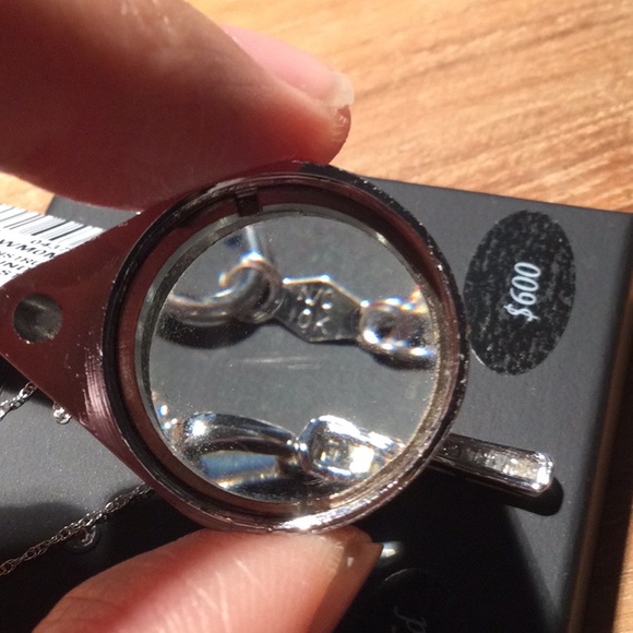 R.H. Macy & Co. Jewelry K Gold Diamond Cross Pendant Necklace